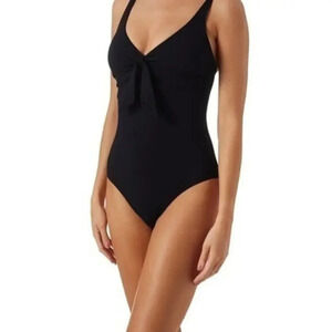 MELISSA ODABASH Lisbon knot-front swimsuit B1508